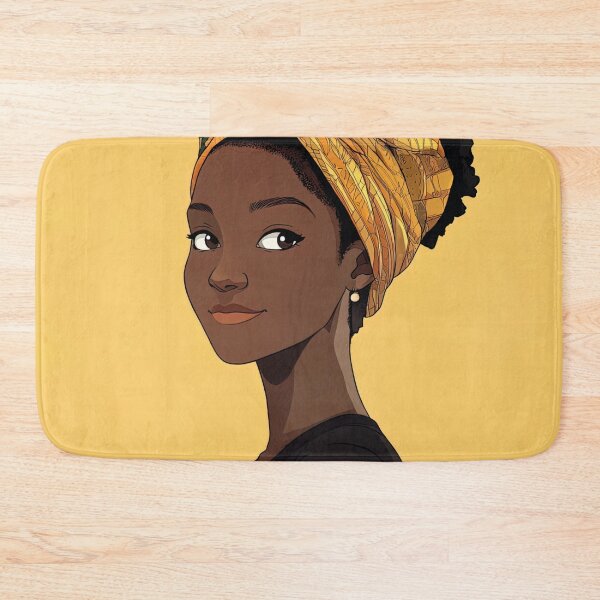 Item preview, Burundian woman | Anime style designed and sold by ComicsFactory.