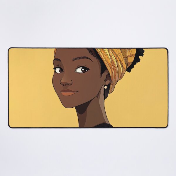 Item preview, Burundian woman | Anime style designed and sold by ComicsFactory.