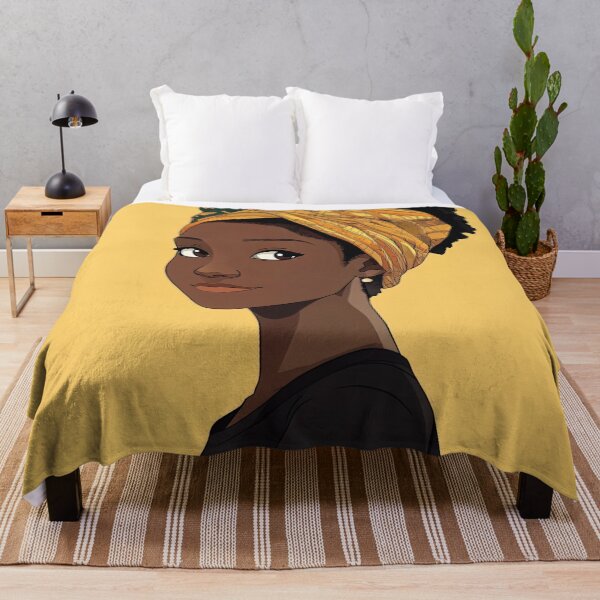 Item preview, Burundian woman | Anime style designed and sold by ComicsFactory.