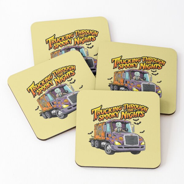 Item preview, Halloween Truck Driver Trucking Through Spooky The Nights designed and sold by MaateoDesign.