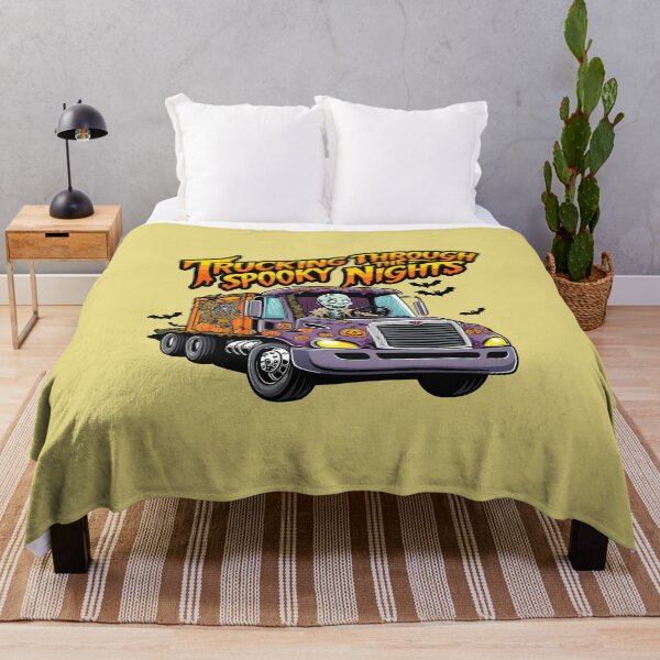 Item preview, Halloween Truck Driver Trucking Through Spooky The Nights designed and sold by MaateoDesign.