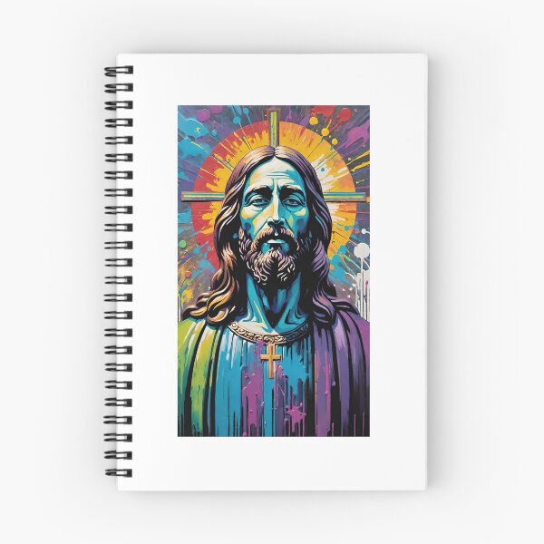 Item preview, Jesus in pale living color designed and sold by nowIAMAI.