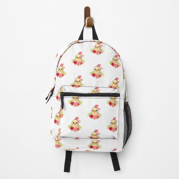 Item preview, lindo bebé pollo en flores designed and sold by Rainbow Paws Garden.