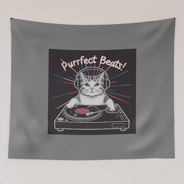 Item preview, Purrfect Beats designed and sold by kitty-kingdom.