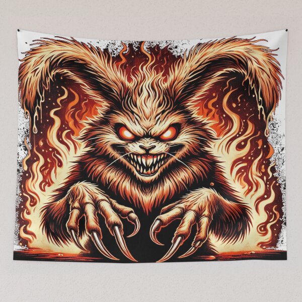 Item preview, Fiery Hellish Bunny designed and sold by Genady.