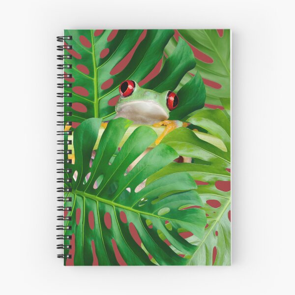 Item preview, Red-eyed Frog Hanging Out  designed and sold by WhiteSoftPetals.
