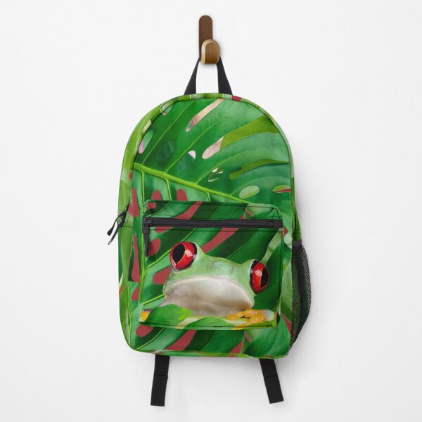 Item preview, Red-eyed Frog Hanging Out designed and sold by WhiteSoftPetals.