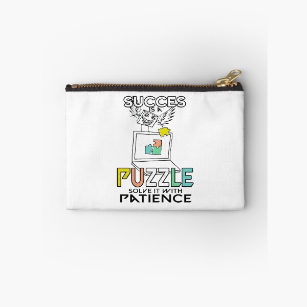 Item preview, trategy and Success - Puzzle Quote Motivational Art designed and sold by koreatvtea.