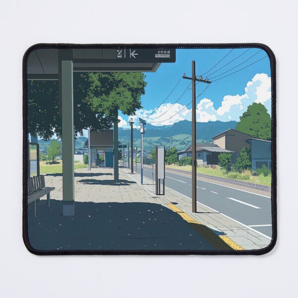 Item preview, Bus station | Anime style designed and sold by ComicsFactory.
