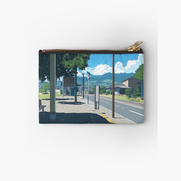 Item preview, Bus station | Anime style designed and sold by ComicsFactory.