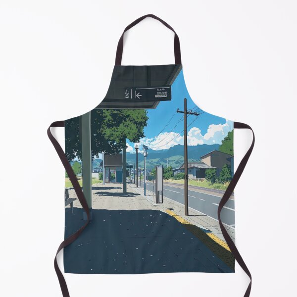Item preview, Bus station | Anime style designed and sold by ComicsFactory.