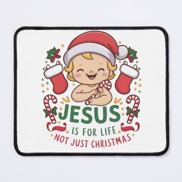Item preview, Jesus Is For Life Not Just Christmas Cute designed and sold by Obinne.