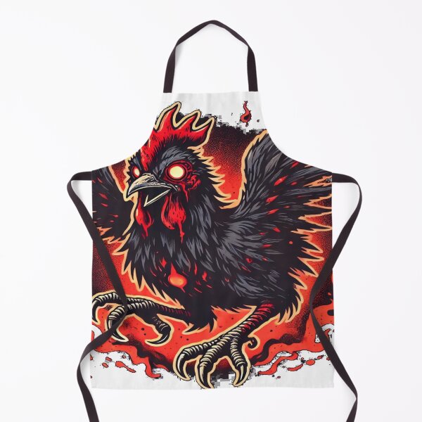 Item preview, Hellish Chicken with Glowing Eyes designed and sold by Genady.