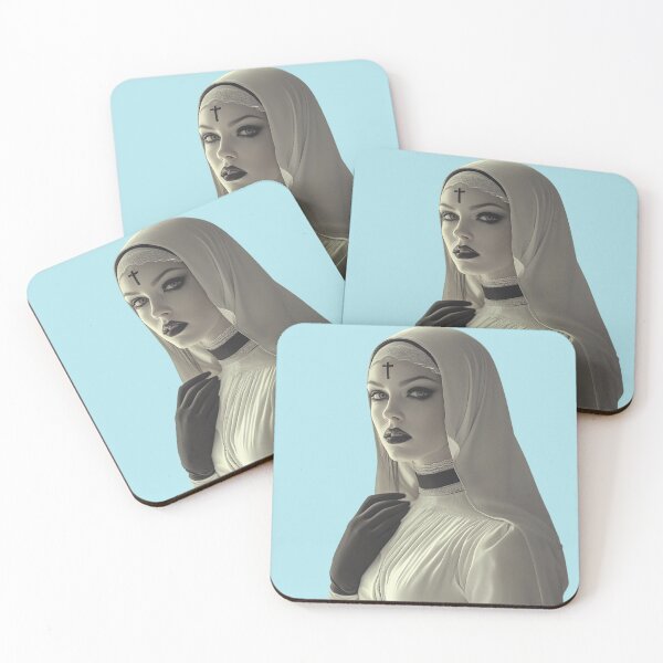 Item preview, bad nun designed and sold by CursedbyLilith.