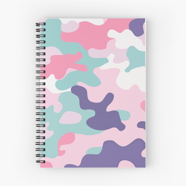 Item preview, camouflage pattern using pastel shades- soft pink, lavender, and light mint. designed and sold by HEMRO.