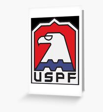 USPF - ESCAPE FROM NEW YORK Greeting Card