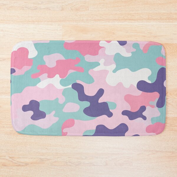 Item preview, camouflage pattern using pastel shades- soft pink, lavender, and light mint. designed and sold by HEMRO.