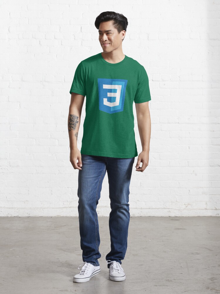 Alternate view of Silicon Valley - CSS3 Logo Essential T-Shirt