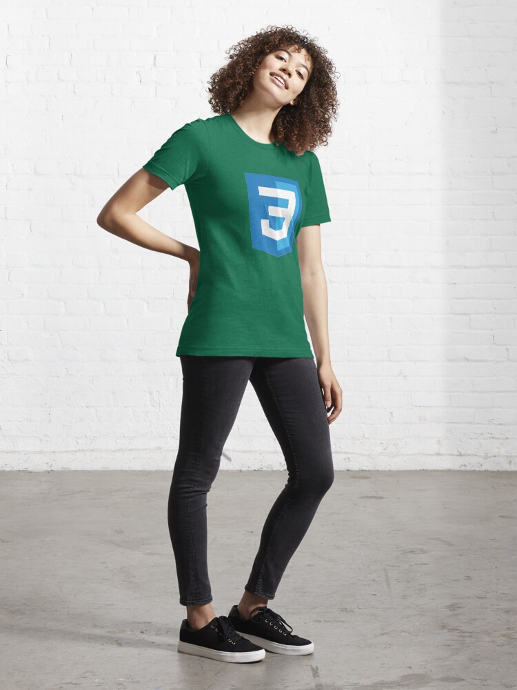 Alternate view of Silicon Valley - CSS3 Logo Essential T-Shirt