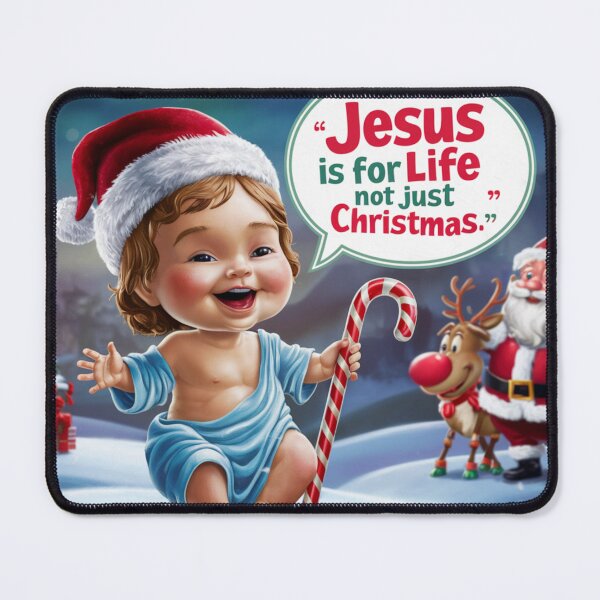 Item preview, Jesus Is For Life Not Just Christmas designed and sold by Obinne.