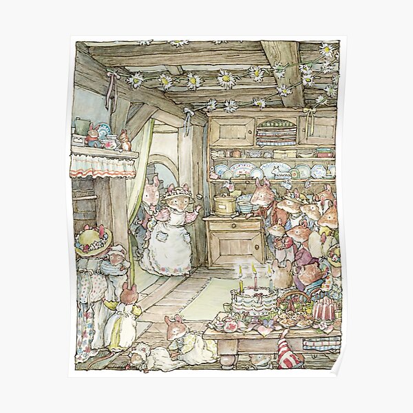 Surprise at Mayblossom cottage Poster