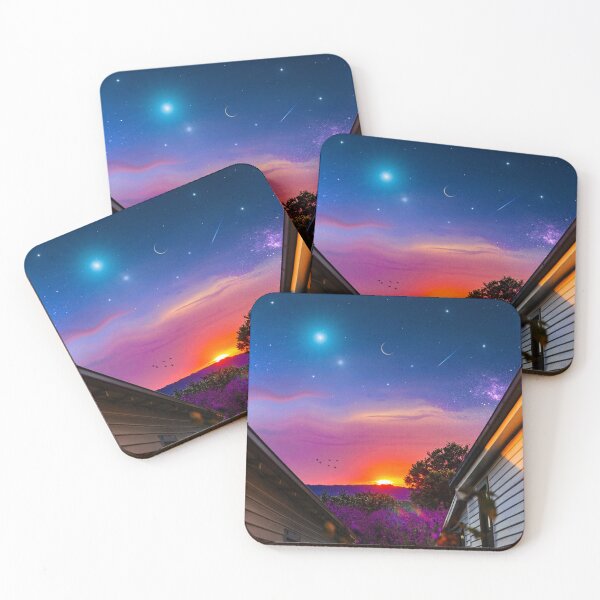 Item preview, "Colorful Golden Hour" designed and sold by Moonquestart.