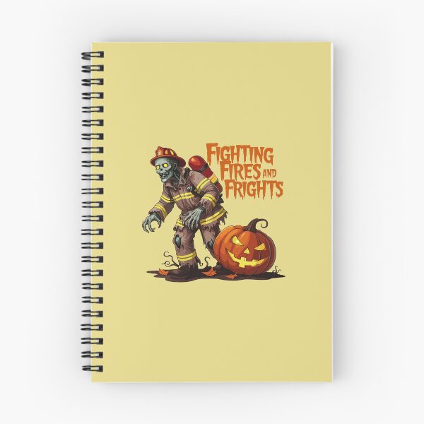 Item preview, Halloween Firefighter Fighting Fires and Frights designed and sold by MaateoDesign.