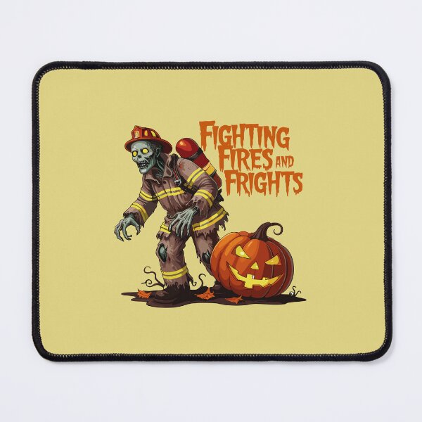 Item preview, Halloween Firefighter Fighting Fires and Frights designed and sold by MaateoDesign.