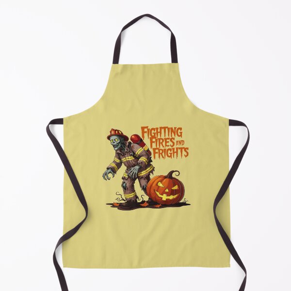 Item preview, Halloween Firefighter Fighting Fires and Frights designed and sold by MaateoDesign.