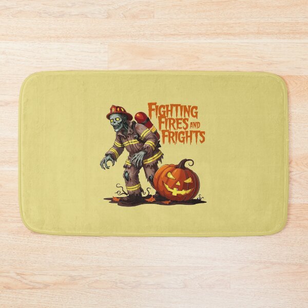 Item preview, Halloween Firefighter Fighting Fires and Frights designed and sold by MaateoDesign.