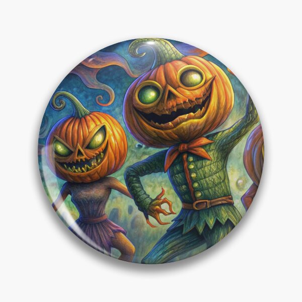 Item preview, Angry pumpkins dancing on halloween designed and sold by ViiivaaDesignS.