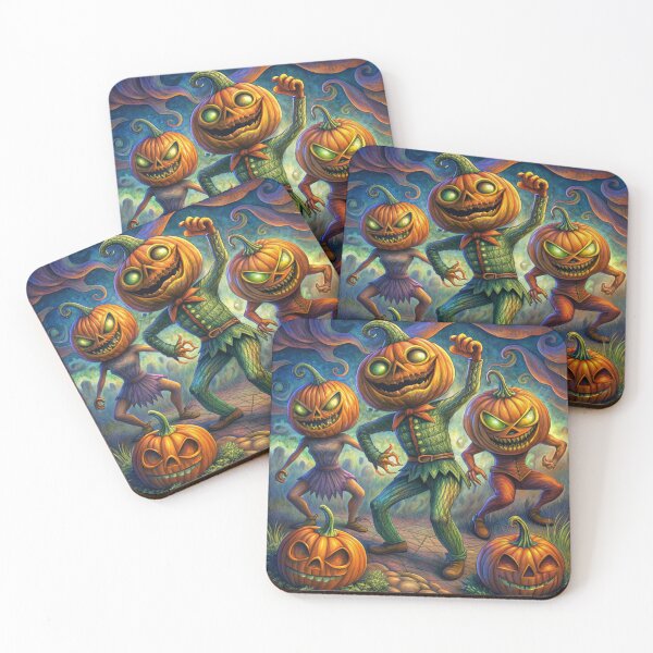 Item preview, Angry pumpkins dancing on halloween designed and sold by ViiivaaDesignS.