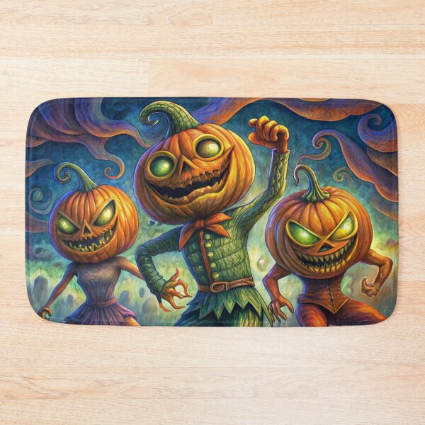 Item preview, Angry pumpkins dancing on halloween designed and sold by ViiivaaDesignS.