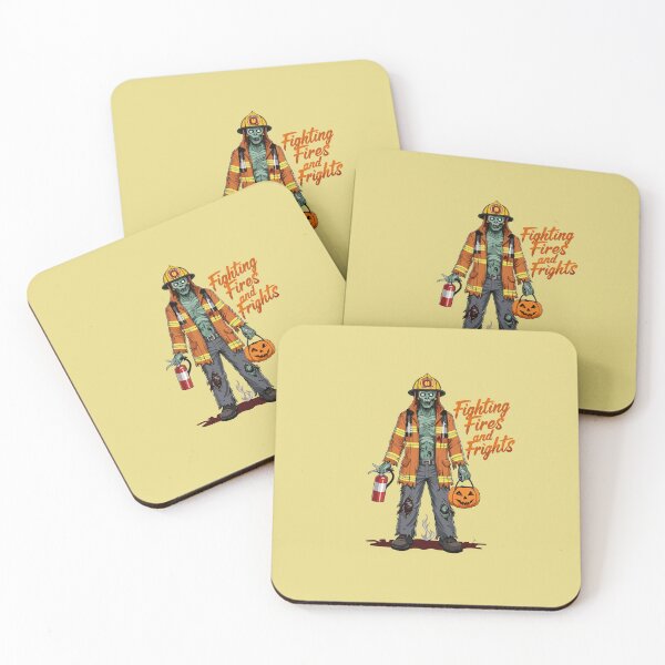 Item preview, Halloween Firefighter Fighting Fires and Frights designed and sold by MaateoDesign.