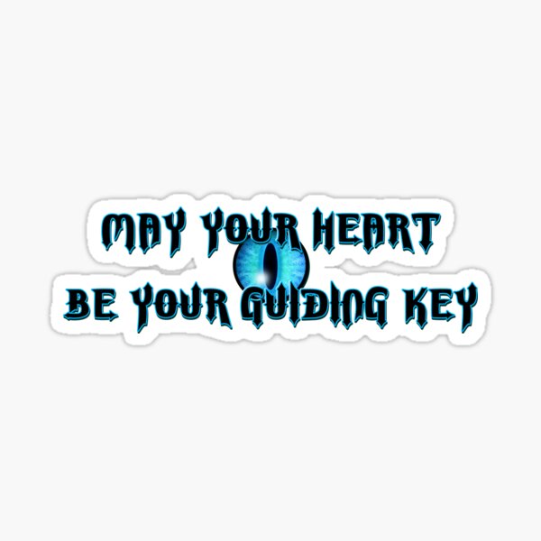 Item preview, May Your Heart Be Your Guiding Key - Kingdom Hearts designed and sold by UmbraTaberna.