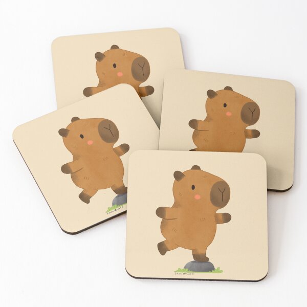 Item preview, Capybara balancing designed and sold by julianamotzko.