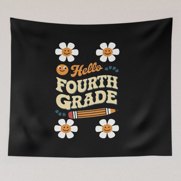 Item preview, Hello Fourth Grade Back To School designed and sold by Almasrigroup.