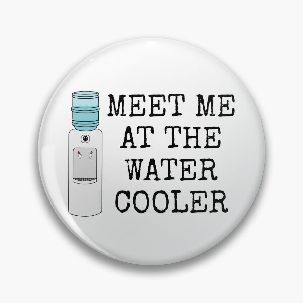 Item preview, Meet Me At The Water Cooler, Office Funny designed and sold by doodlerob.