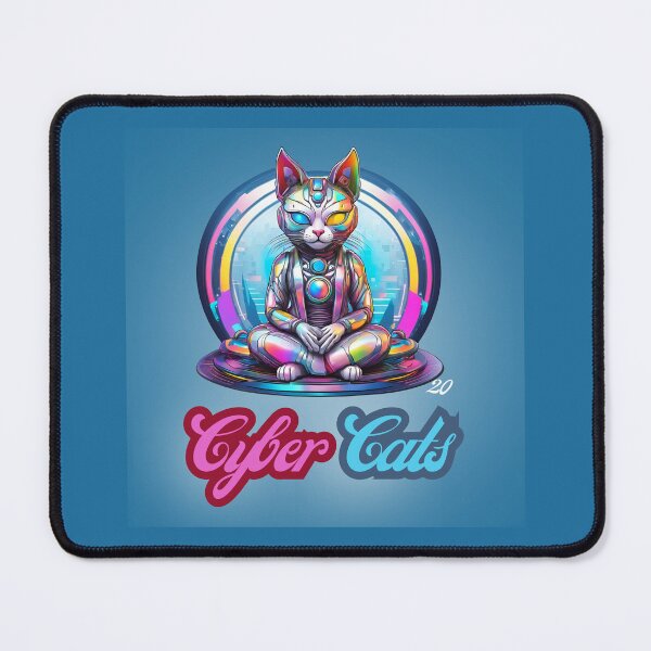 Item preview, Cyber Cats - Cyber Cat 20 designed and sold by Monika Turemka.