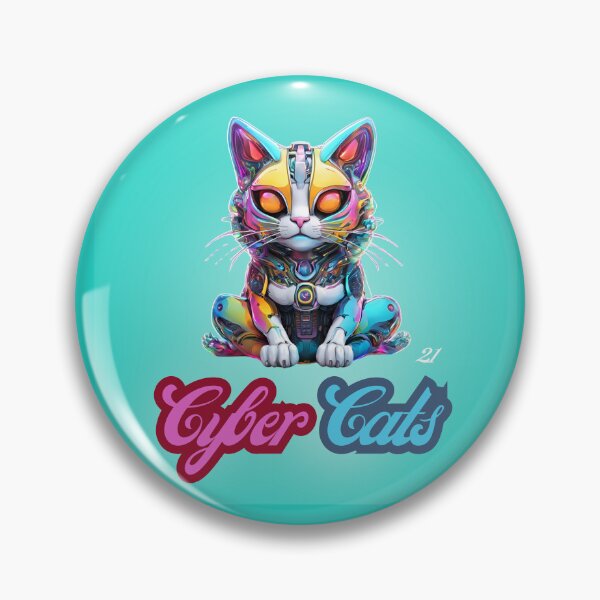 Item preview, Cyber Cats - Cyber Cat 21 designed and sold by Monika Turemka.