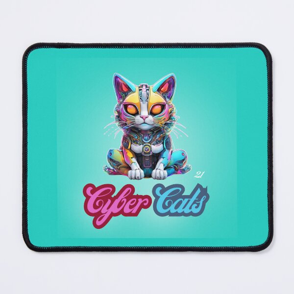 Item preview, Cyber Cats - Cyber Cat 21 designed and sold by Monika Turemka.