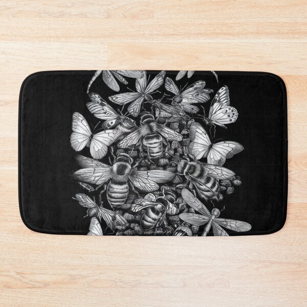 Item preview, a swarm of insects, including bees, butterflies, and dragonflies designed and sold by Marsik1982.