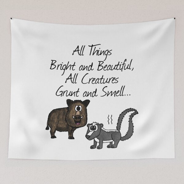 Item preview, All Things Bright And Beautiful, Church Funny designed and sold by doodlerob.