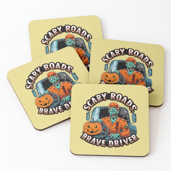 Item preview, Halloween Truck Driver Scary Roads Brave Driver designed and sold by MaateoDesign.