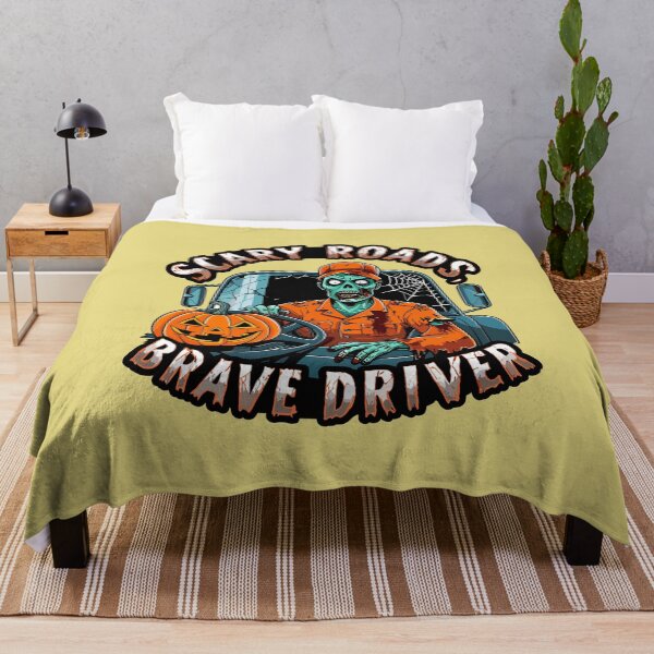 Item preview, Halloween Truck Driver Scary Roads Brave Driver designed and sold by MaateoDesign.