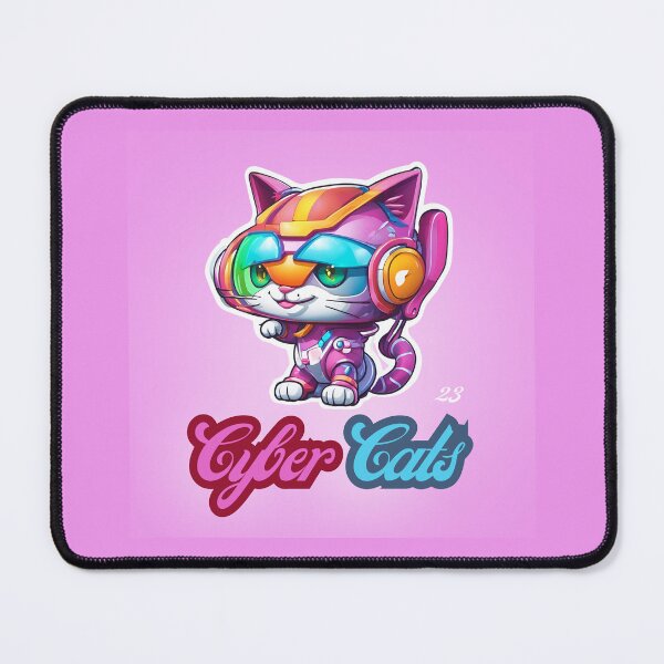 Item preview, Cyber Cats - Cyber Cat 23 designed and sold by Monika Turemka.