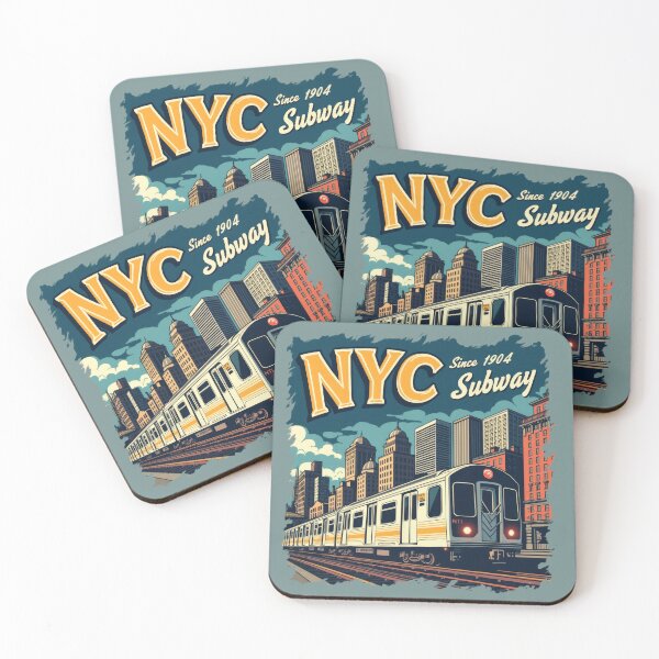 Item preview, New York Subway NYC Subway Train designed and sold by MayaDelaye.