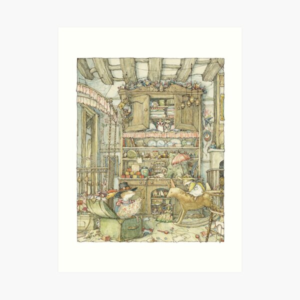 Dressing up at the Old Oak Palace Art Print