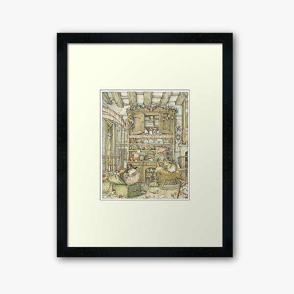 Dressing up at the Old Oak Palace Framed Art Print