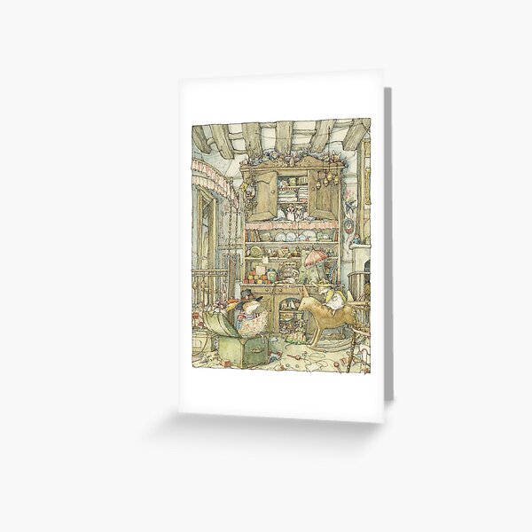 Dressing up at the Old Oak Palace Greeting Card